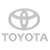 electric Toyota logo black and white